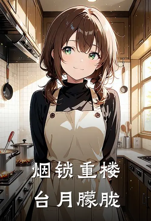 烟锁重楼台月朦胧